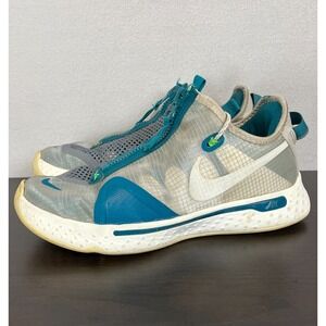 NIKE ACG PG 4 PCG Mens 9 Shoes Sneakers CZ2240-200 Blue Gray Teal‎